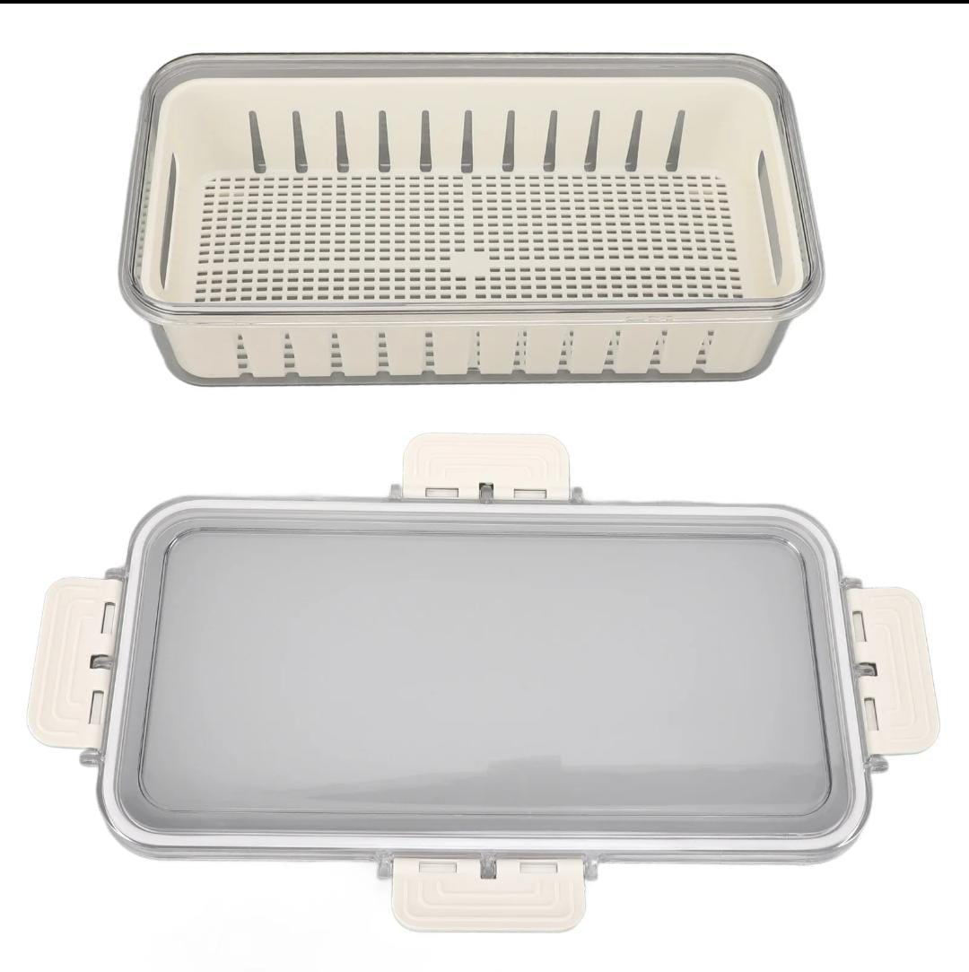 Premium acrylic airtight multi portion box