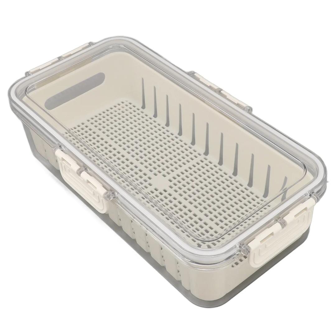 Premium acrylic airtight multi portion box