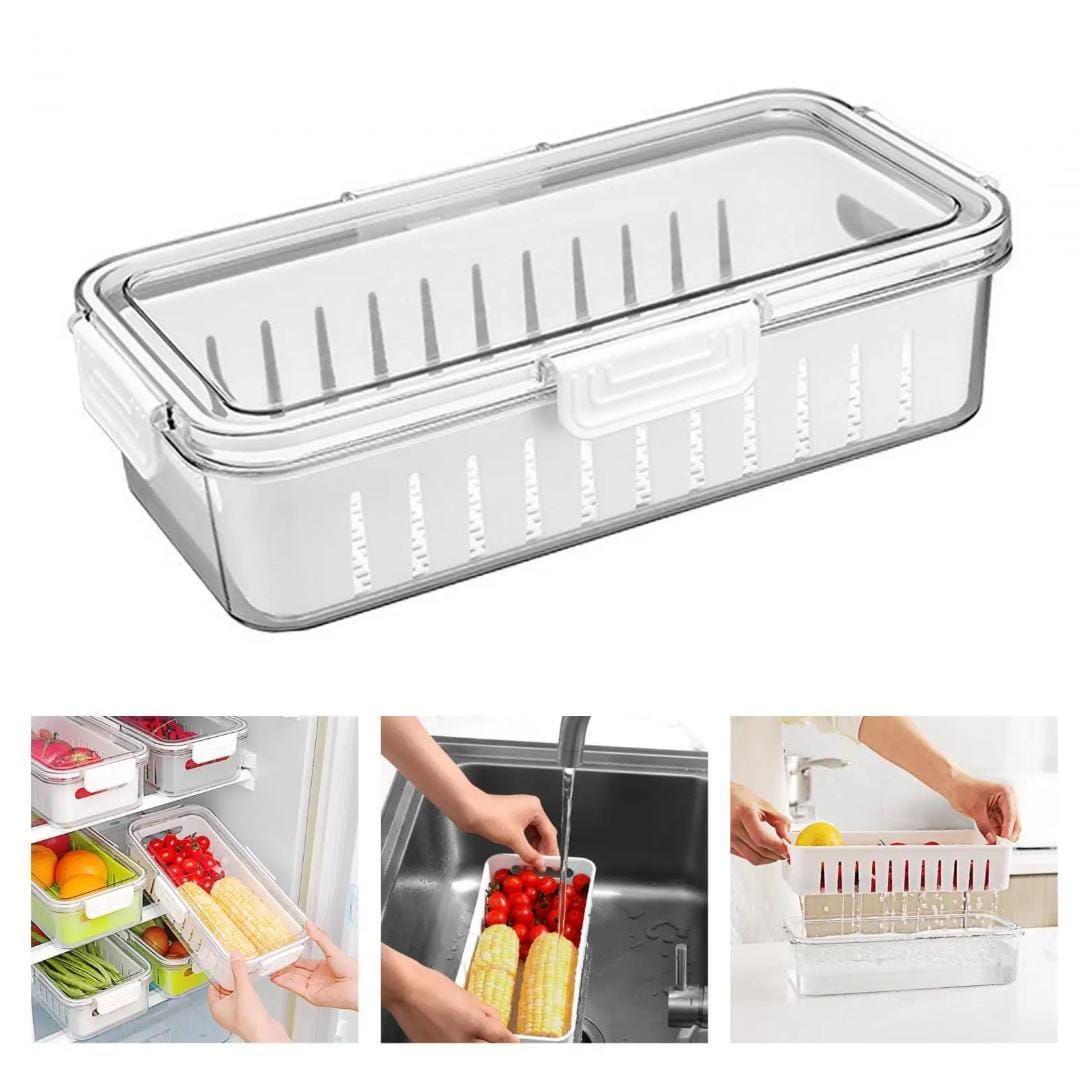 Premium acrylic airtight multi portion box