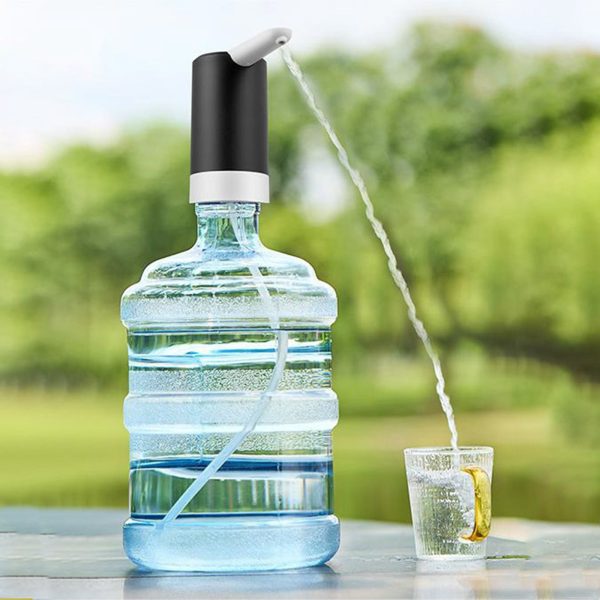 USB Rechargeable Automatic Water Dispenser Pump – One-Click Portable Bottle Pump