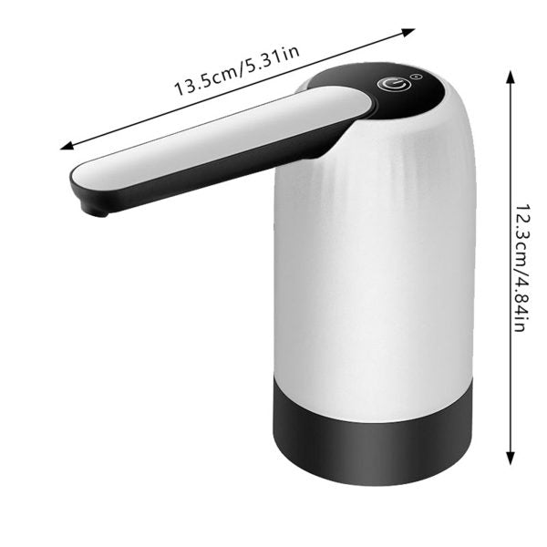USB Rechargeable Automatic Water Dispenser Pump – One-Click Portable Bottle Pump