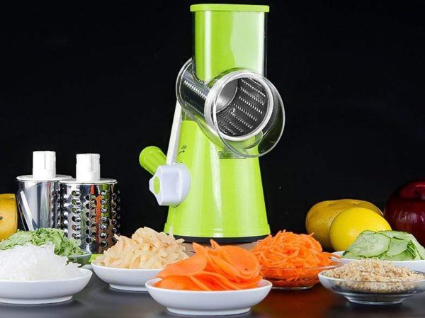 Manual Vegetable Cutter Slicer & GraterKitchen Gadget ( Random Color ).