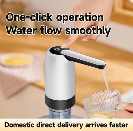 USB Rechargeable Automatic Water Dispenser Pump – One-Click Portable Bottle Pump