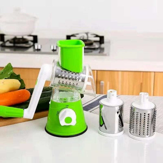 Manual Vegetable Cutter Slicer & GraterKitchen Gadget ( Random Color ).