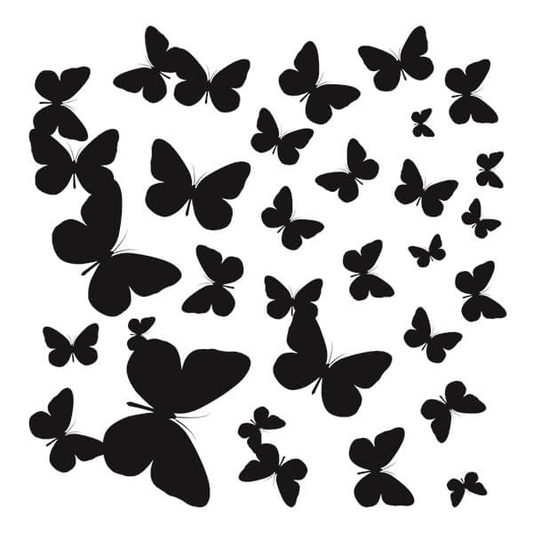 "Flying Butterfly Wooden Wall Decor – Elegant 3D Butterflies for Home, Bedroom, or Nursery Decoration"