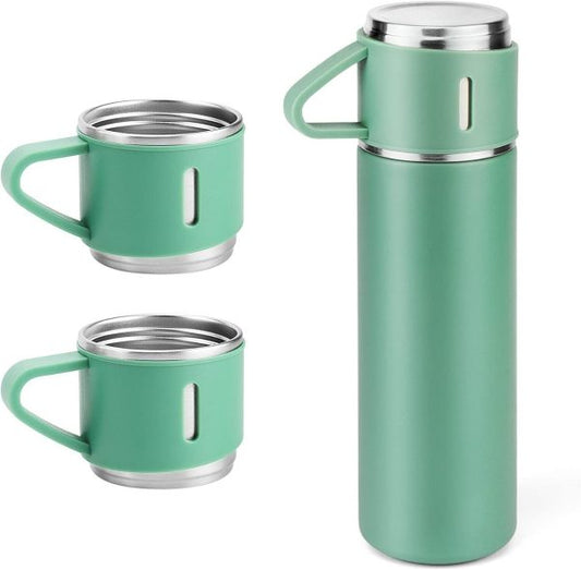 Stainless Steel Vacuum Flask Set Vacuum  Flask 500ml (random Color)
